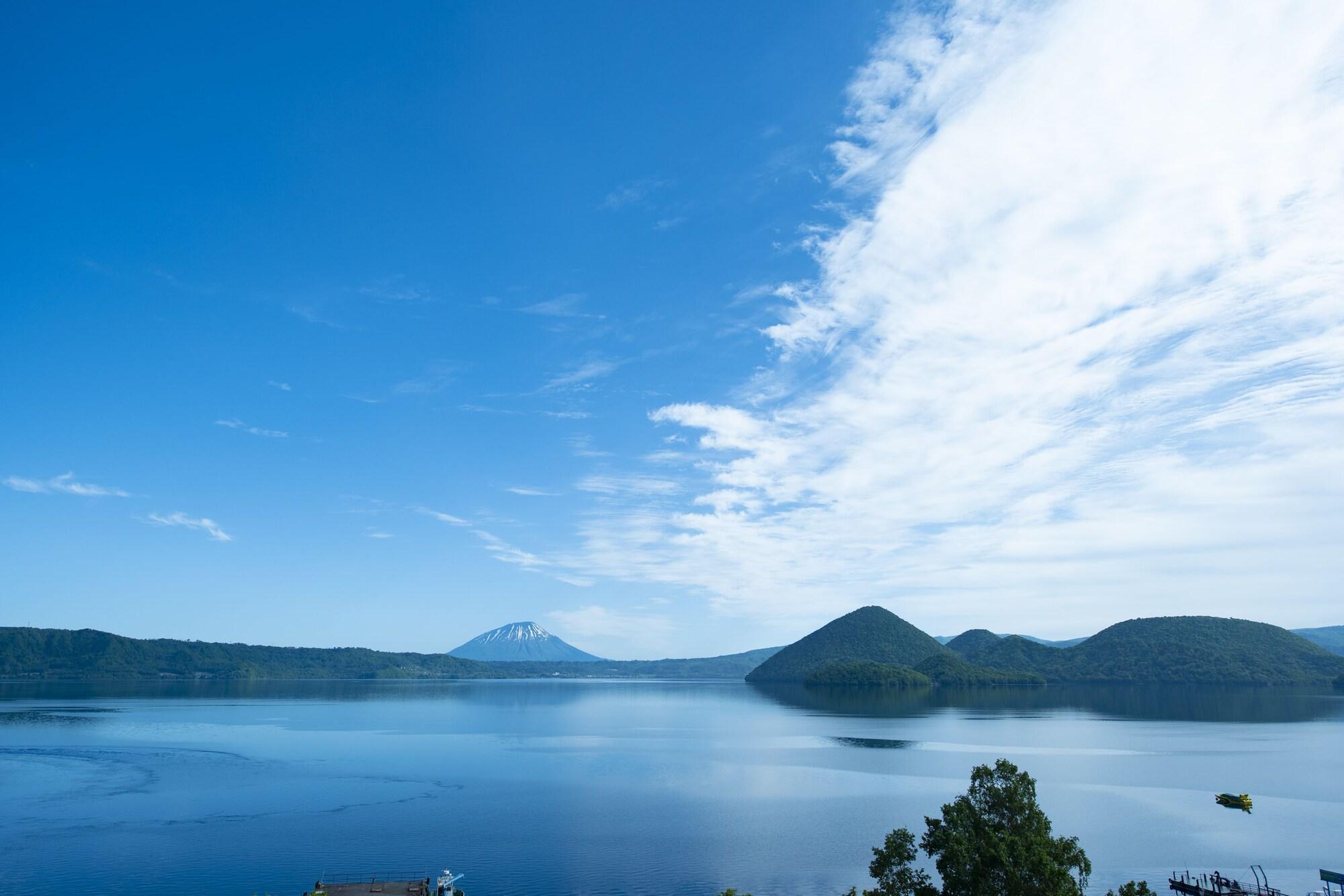 Toyako Manseikaku Hotel Lakeside Terrace Exterior foto
