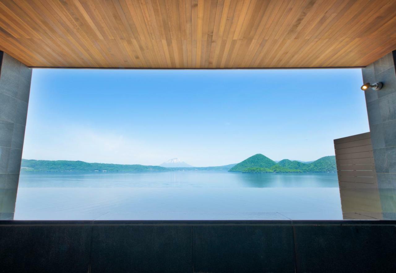 Toyako Manseikaku Hotel Lakeside Terrace Exterior foto